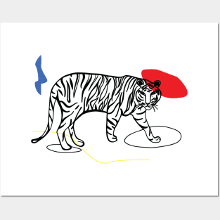 Be my Tiger Tee Posters and Art